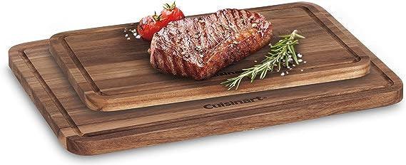 Cuisinart - Acacia Cutting Boards (17X15/ 15X10 )- 2Pk - Limolin 