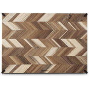 Cuisinart - Acacia Herringbone Cutting Board (12"X7") - Limolin 