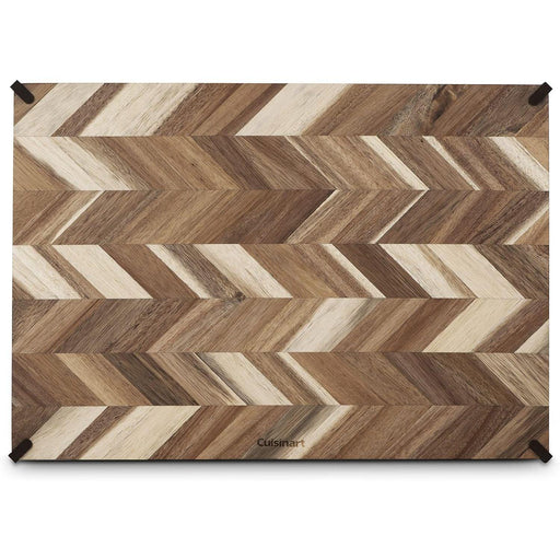 Cuisinart - Acacia Herringbone Cutting Board (12"X7") - Limolin 