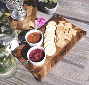 Cuisinart - Acacia Herringbone Cutting Board ( 18"x12") - Limolin 