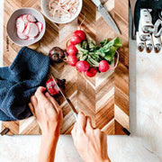 Cuisinart - Acacia Herringbone Cutting Board ( 18"x12") - Limolin 