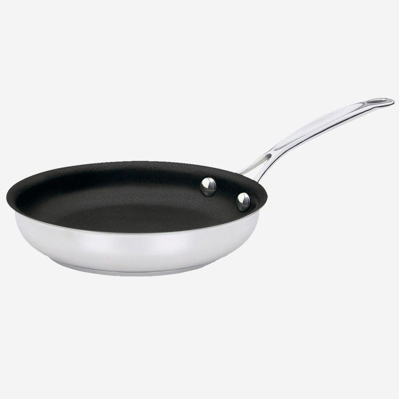 Cuisinart - Chefs Classic Stainless Steel Skillet- NonStick 10" - Limolin 