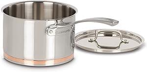 Cuisinart -Copper Band Saucepan with Cover ( 35-qt ) - Limolin 