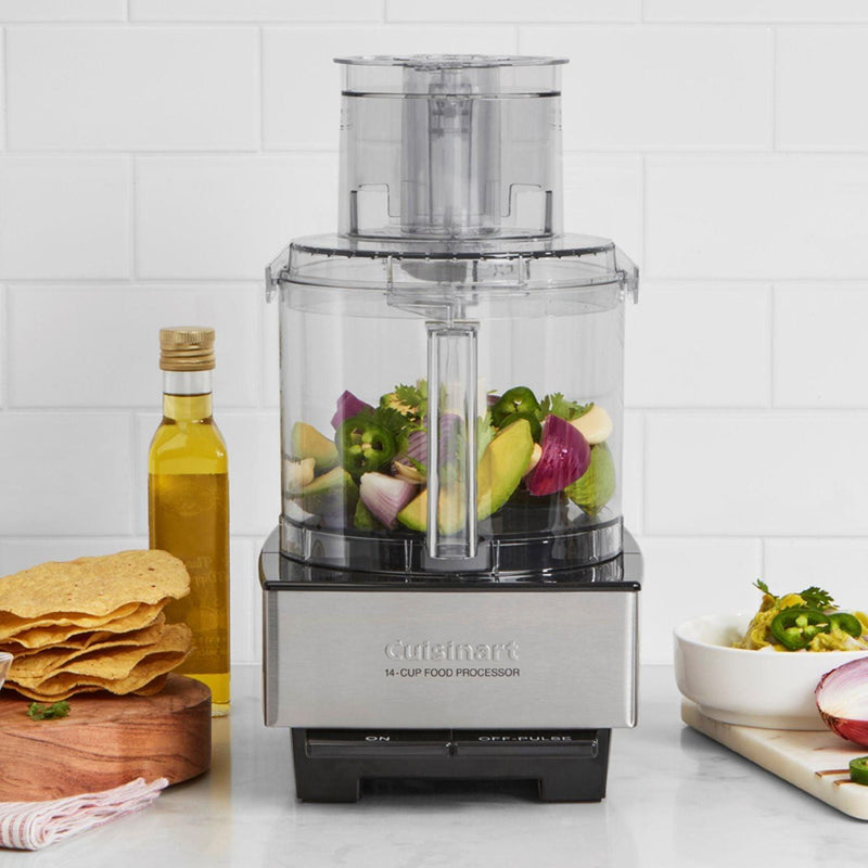 Cuisinart - Food Processor (SILVER)-14-Cup - Limolin 