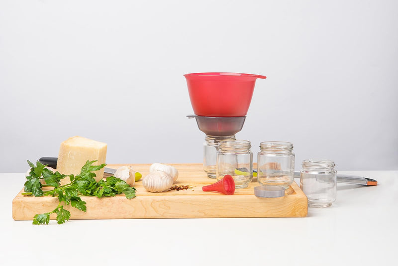 Cuisipro - 3-in-1 Funnel Set 7.5"/19cm 29oz/855ml - Limolin 