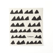 Cuisipro - All Purpose Eco-Cloth, SM 20x17x0.2cm/7.87x6.7" BLk Triangle - Limolin 