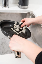 Cuisipro - All Purpose Eco-Cloth, SM 20x17x0.2cm/7.87x6.7" Black Circle - Limolin 