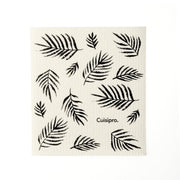 Cuisipro - All Purpose Eco-Cloth, SM 20x17x0.2cm/7.87x6.7" Black Palms - Limolin 