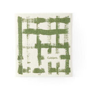 Cuisipro - All Purpose Eco-Cloth, SM 20x17x0.2cm/7.87x6.7" Green Stripe - Limolin 