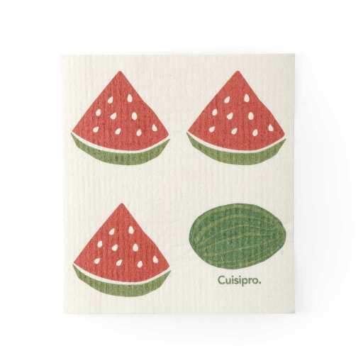 Cuisipro - All Purpose Eco-Cloth, SM 20x17x0.2cm/7.87x6.7" Watermelon - Limolin 