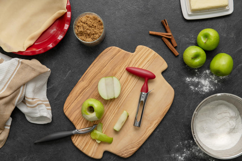 Cuisipro - Apple Corer 7"/18cm SS/Red - Limolin 