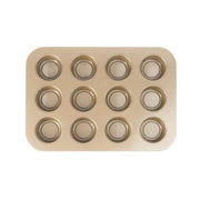Cuisipro - Bakeware, Muffin Tray, 12 Cup 40x28.3x2.8cm carbon Carbon Steel - Limolin 