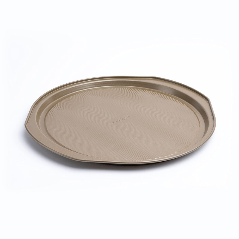 Cuisipro - Bakeware, Pizza Pan 14 x13x0.5" / 35.75x33.25x1.25cm Carbon Steel - Limolin 