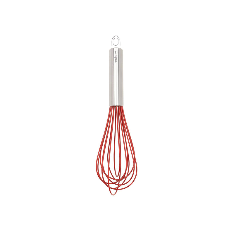 Cuisipro - Balloon Whisk (8 wires) 10"/25.4cm Silicone Red - Limolin 