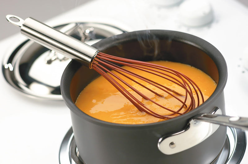 Cuisipro - Balloon Whisk (8 wires) 10"/25.4cm Silicone Red - Limolin 