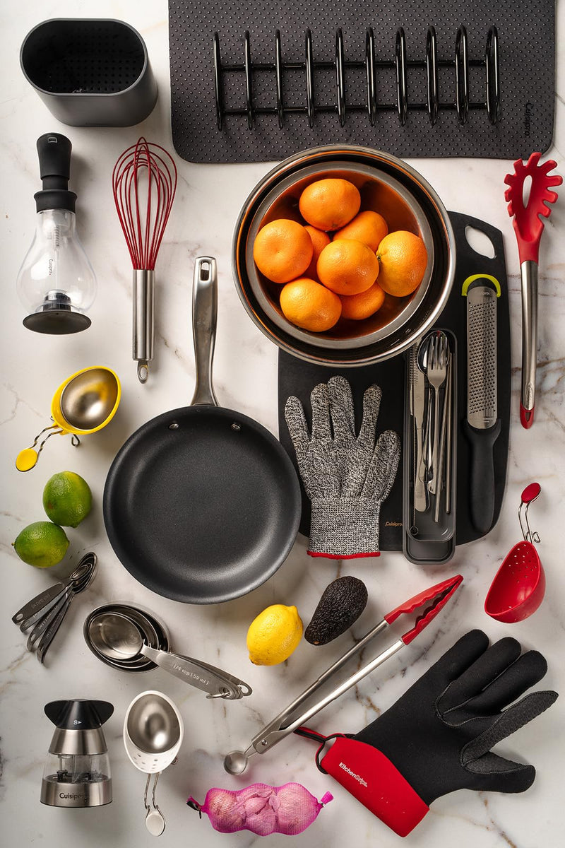 Cuisipro - Balloon Whisk (8 wires) 10"/25.4cm Silicone Red - Limolin 