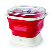 Cuisipro - Collapsible Yogurt Maker 9.7x11x6"/24.8x28.7x16cm Red (ETL) - Limolin 