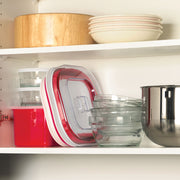 Cuisipro - Collapsible Yogurt Maker 9.7x11x6"/24.8x28.7x16cm Red (ETL) - Limolin 