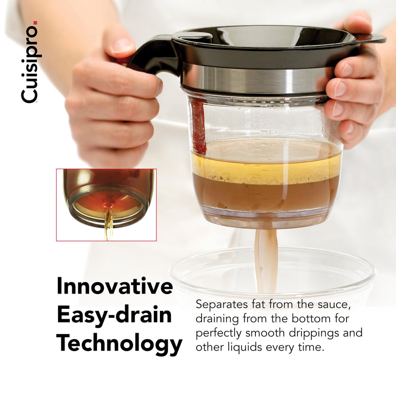 Cuisipro - Fat Separator 7.25"/18cm 4cup 1qt/960ml - Limolin 