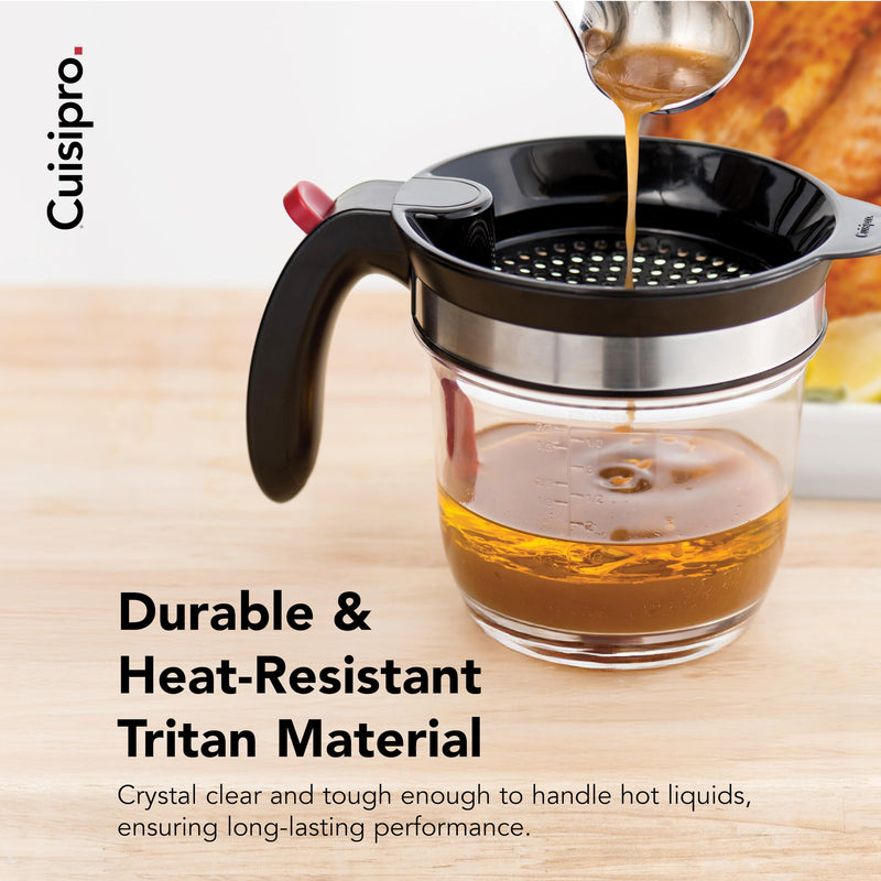 Cuisipro - Fat Separator 7.25"/18cm 4cup 1qt/960ml - Limolin 