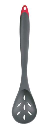 Cuisipro - Fiberglass Slotted Spoon 11.75"/29.8cm Black - Limolin 