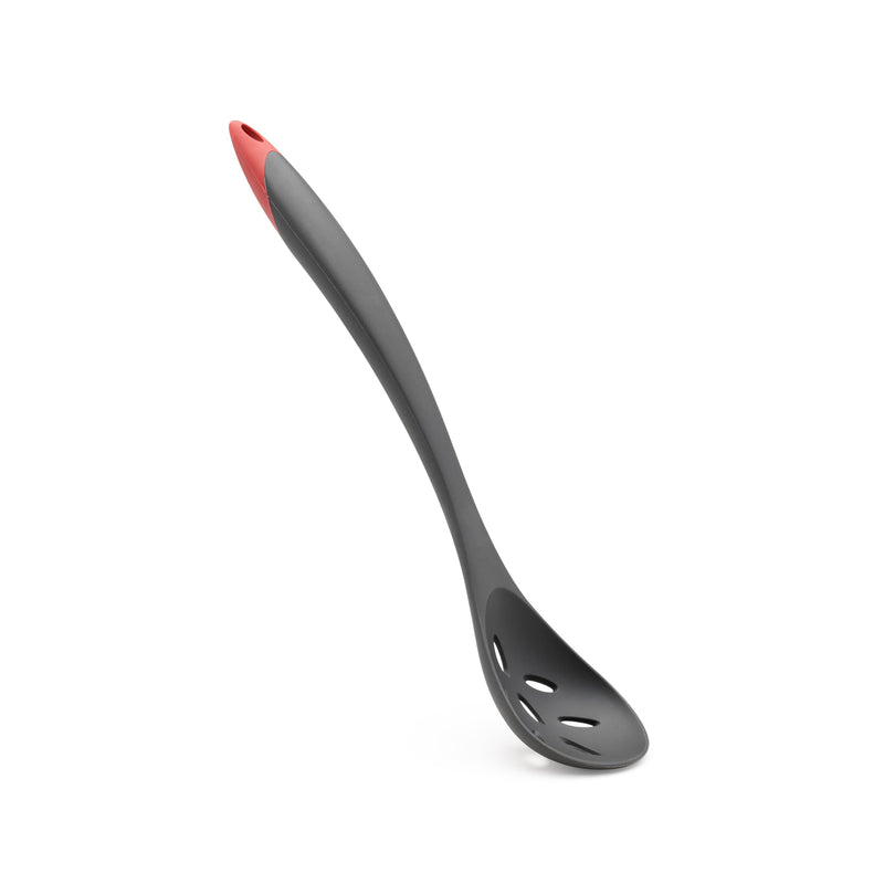 Cuisipro - Fiberglass Slotted Spoon 11.75"/29.8cm Black - Limolin 