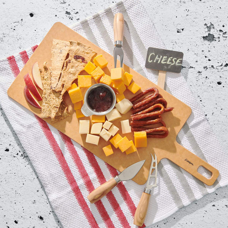 Cuisipro - Fibre Wood Board (Handle w/o Rivet) 18x7.5" Natural - Limolin 