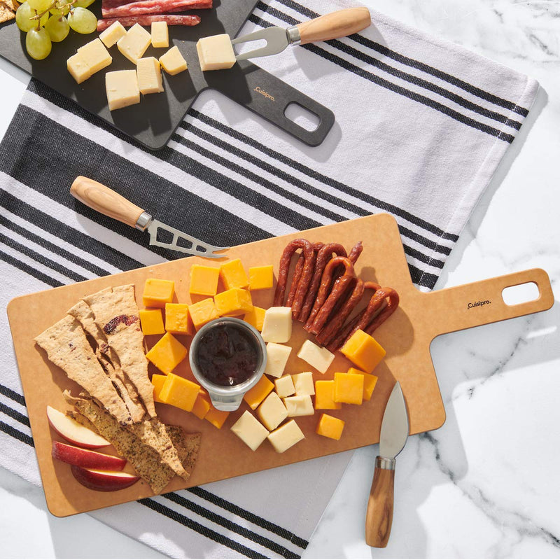 Cuisipro - Fibre Wood Board (Handle w/o Rivet) 18x7.5" Natural - Limolin 