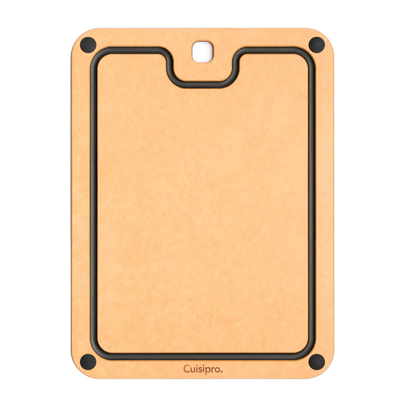 Cuisipro - Fibre Wood Board w/Silicon feet 30.5x22.9x0.6cm,Natural - Limolin 