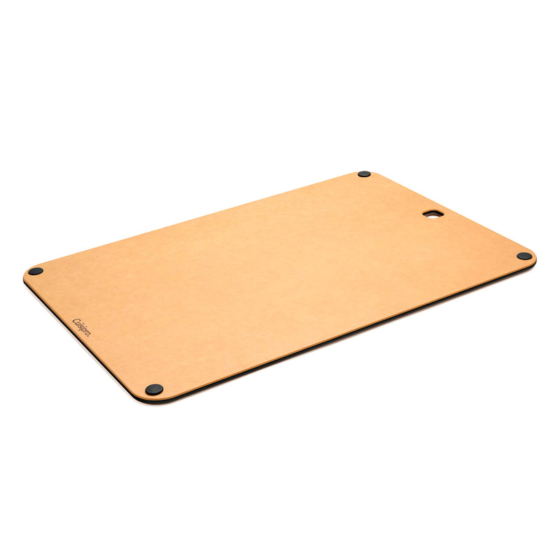 Cuisipro - Fibre Wood Board w/Silicon feet 30.5x22.9x0.6cm,Natural - Limolin 