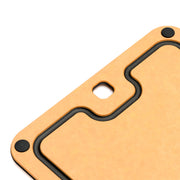 Cuisipro - Fibre Wood Board w/Silicon feet 30.5x22.9x0.6cm,Natural - Limolin 