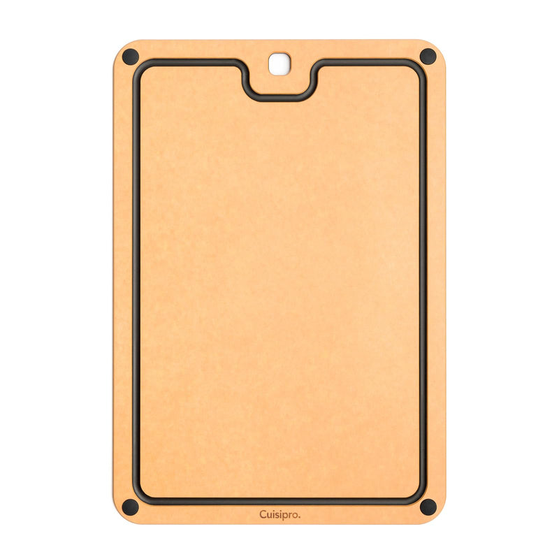 Cuisipro - Fibre Wood Board w/Silicon feet 40.6x27.9x0.6cm,Natural - Limolin 