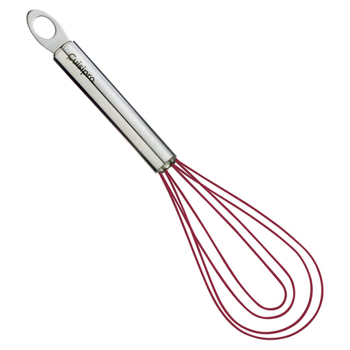 Cuisipro - Flat Whisk (4 wires) 8"/20cm Silicone Red - Limolin 