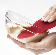Cuisipro - Flexible Bowl Scraper 6"/15.25cm Red - Limolin 