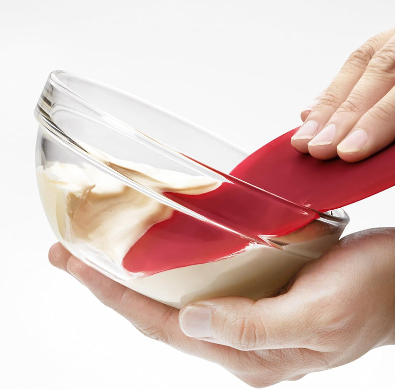 Cuisipro - Flexible Bowl Scraper 6"/15.25cm Red - Limolin 