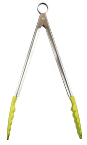Cuisipro - Locking Tongs 12"/30.5cm Silicone Applegreen - Limolin 