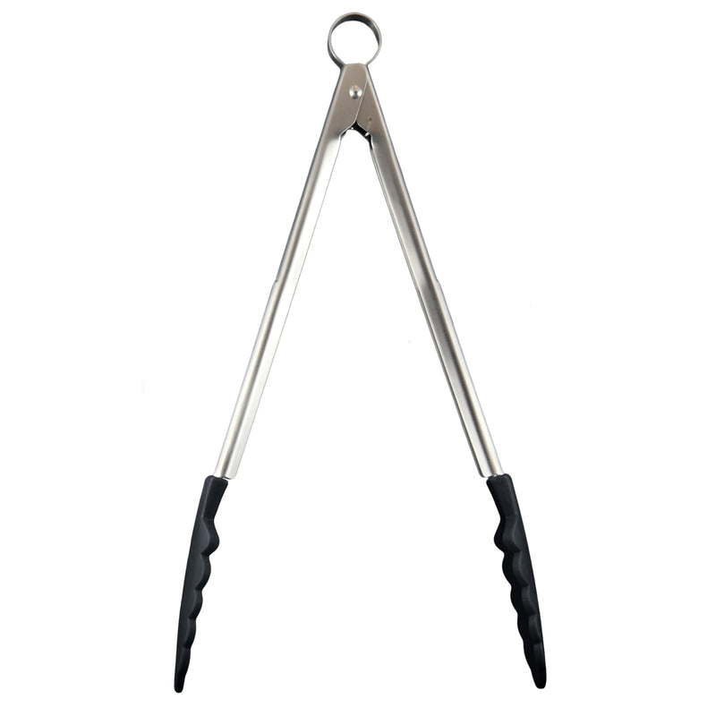 Cuisipro - Locking Tongs 12"/30.5cm Silicone Black - Limolin 