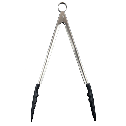 Cuisipro - Locking Tongs 12"/30.5cm Silicone Black - Limolin 