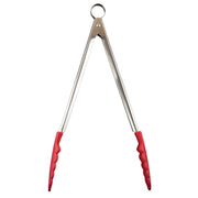 Cuisipro - Locking Tongs 12"/30.5cm Silicone Red - Limolin 