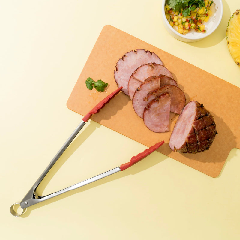 Cuisipro - Locking Tongs 12"/30.5cm Silicone Red - Limolin 