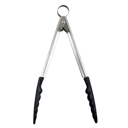 Cuisipro - Locking Tongs 9.5"/24cm Silicone Black - Limolin 