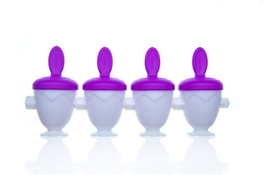 Cuisipro - Mini Pop Mold Farm 4pc/Set 2oz/60ml Purple - Limolin 