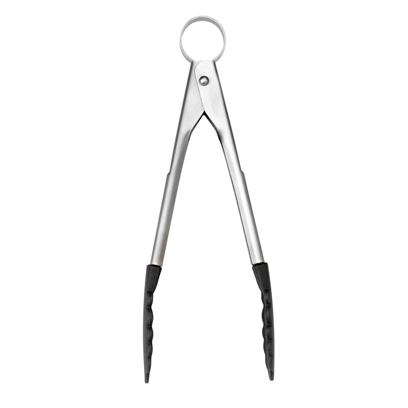 Cuisipro - PICCOLO Mini Tongs 7"/18cm Silicone Black - Limolin 