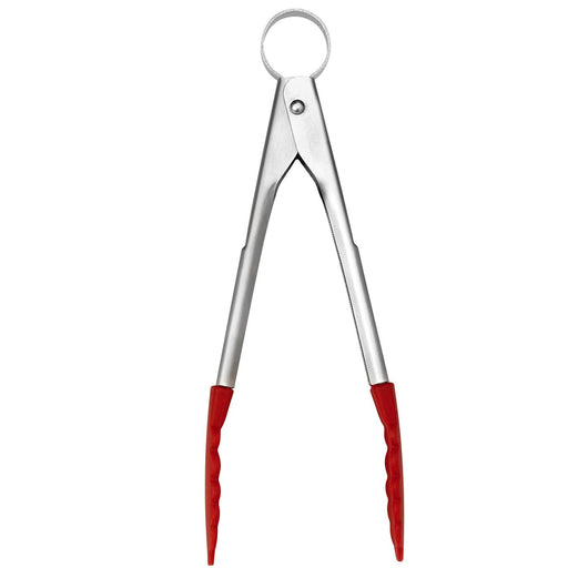 Cuisipro - PICCOLO Mini Tongs 7"/18cm Silicone Red - Limolin 