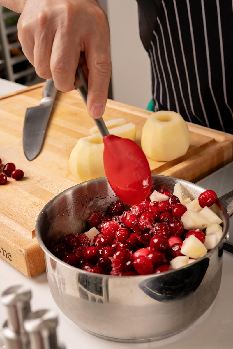 Cuisipro - PICCOLO Spoon 8"/20cm Silicone Red - Limolin 