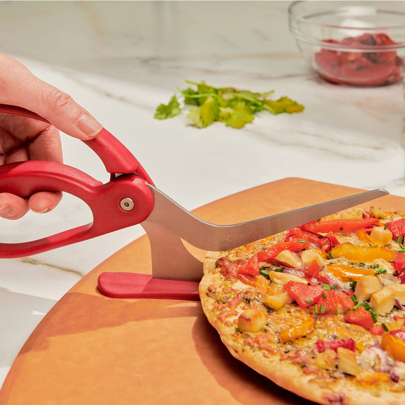Cuisipro - Pizza Shears, Red 11.7x1.4x4.64" - Limolin 