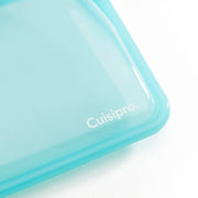 Cuisipro - Reusable Bags 18.5 x13cm/7.25x5.25", 400ml Aqua - Limolin 