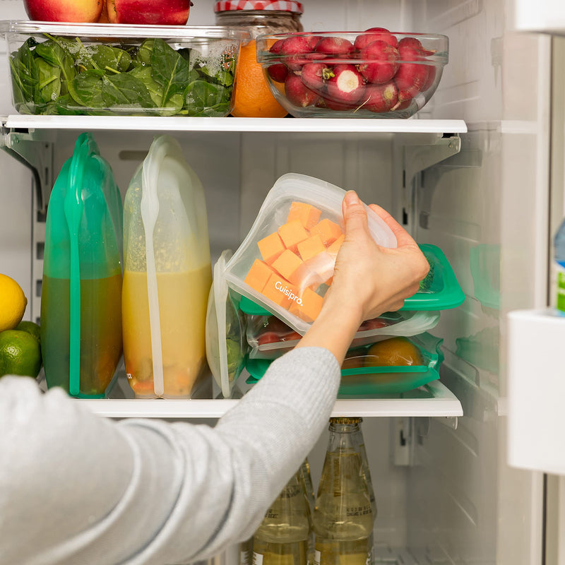 Cuisipro - Reusable Bags 18.5 x13cm/7.25x5.25", 400ml Clear - Limolin 