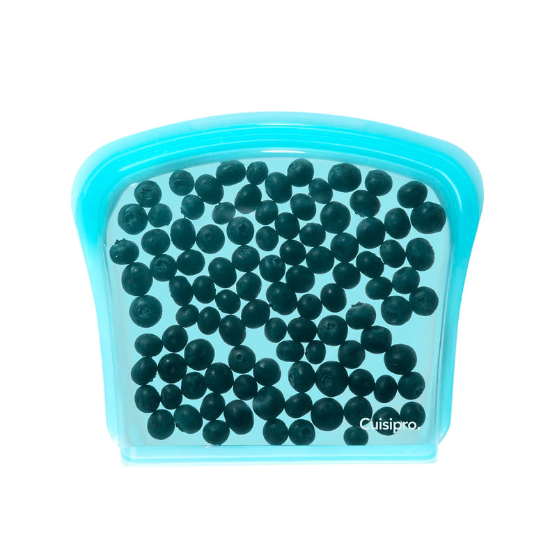 Cuisipro - Reusable Bags 20.3x18cm/8x7", 800ml/27oz Aqua - Limolin 