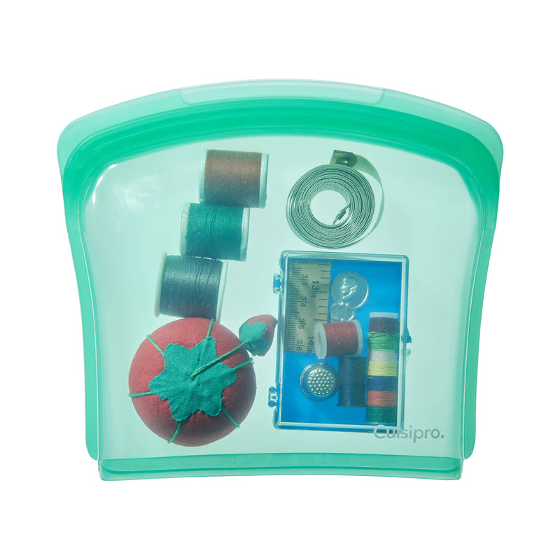 Cuisipro - Reusable Bags 25x23.3cm/10x9" 2000ml/67.5oz Green - Limolin 